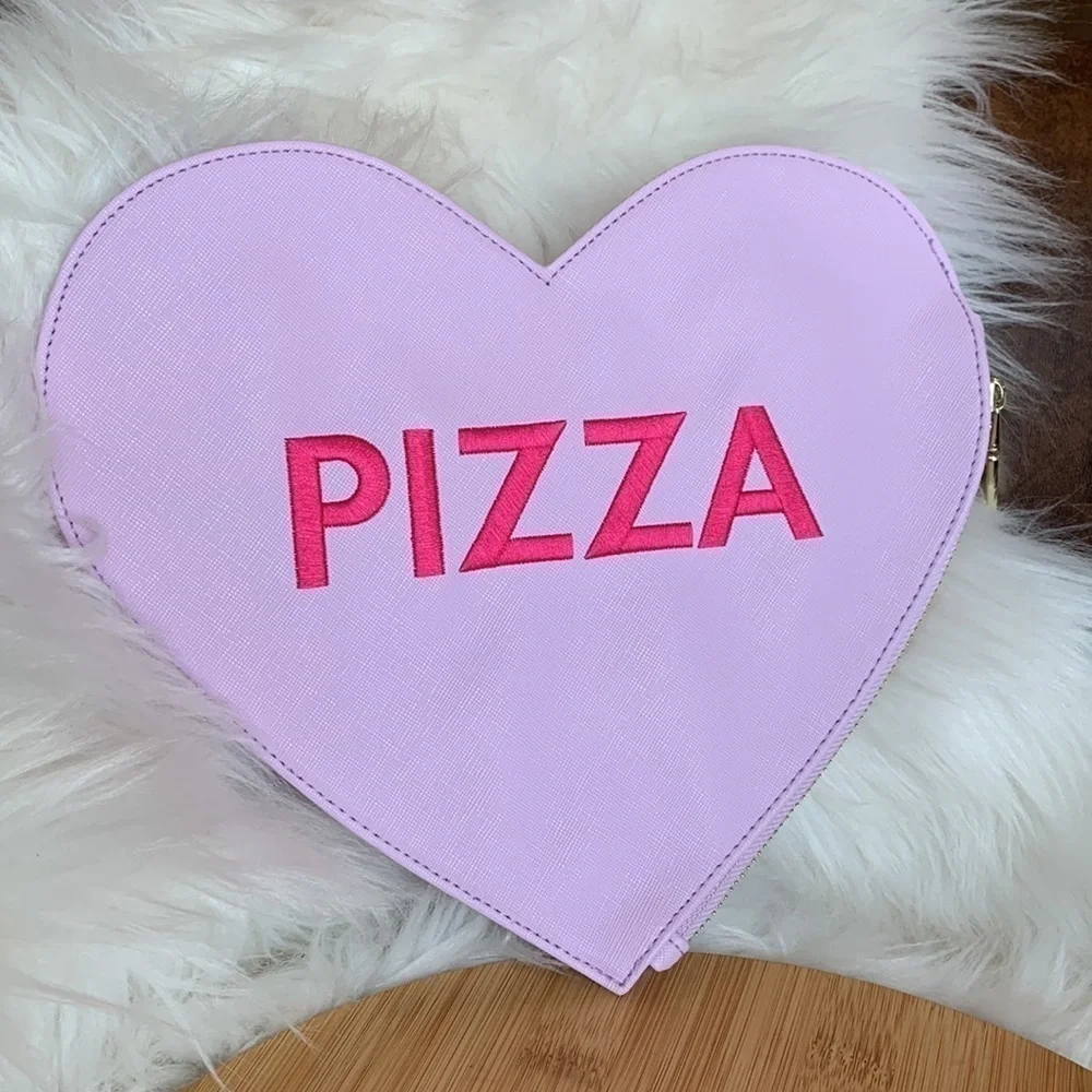 Studio DIY | Can’t Clutch This Heart Candy Pizza No Keychain Clutch NWOT